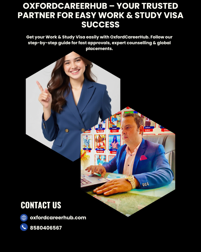 trusted work and study visa service in india